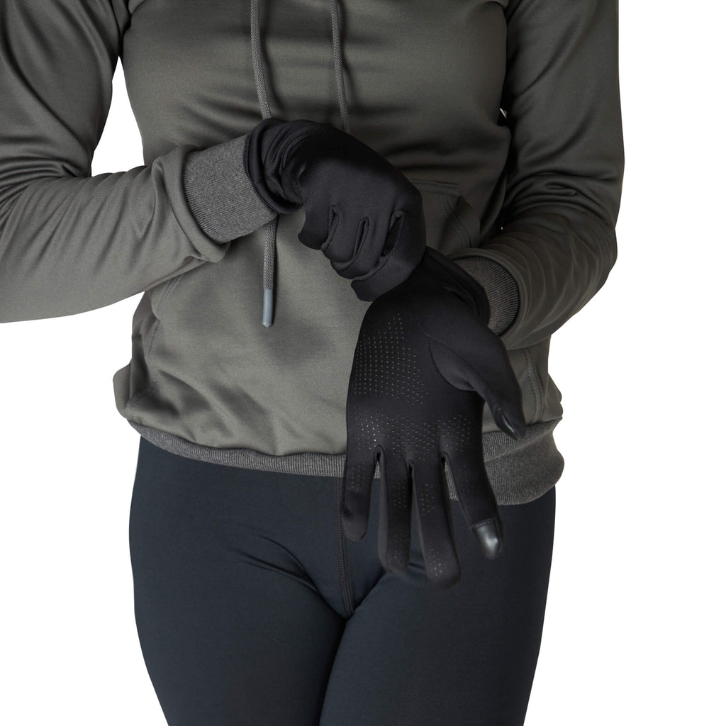 Infrared Fleece Gloves with Touchscreen Technology