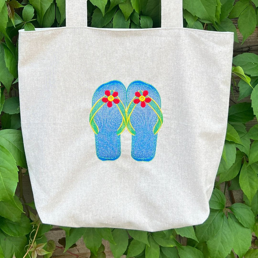 Flip Flop Tote Bag