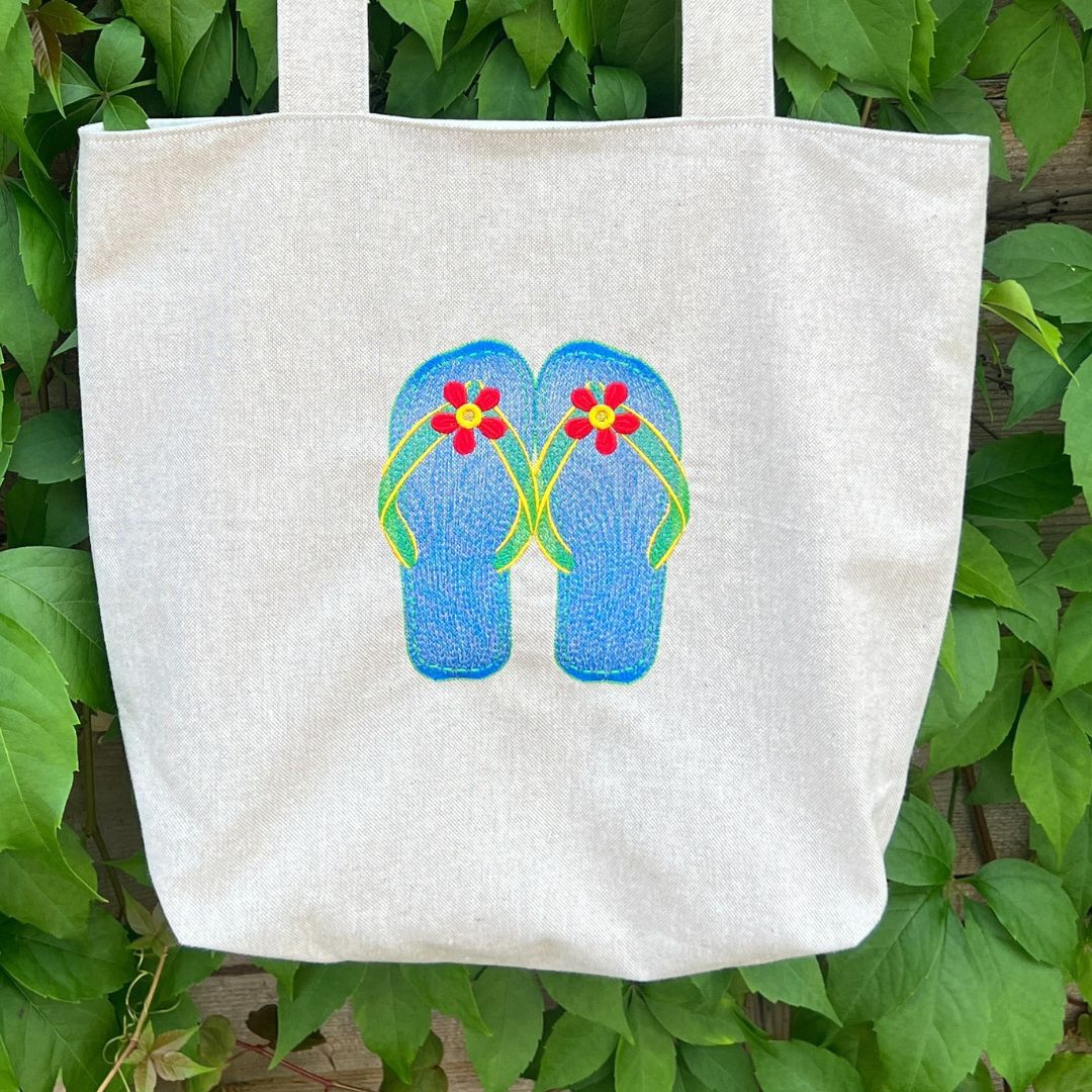 Flip Flop Tote Bag