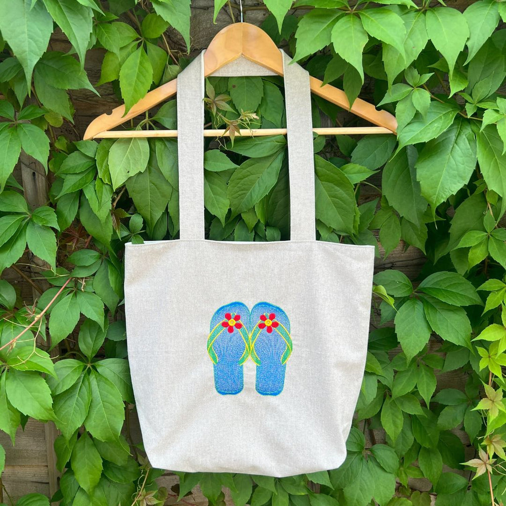 Flip Flop Tote Bag