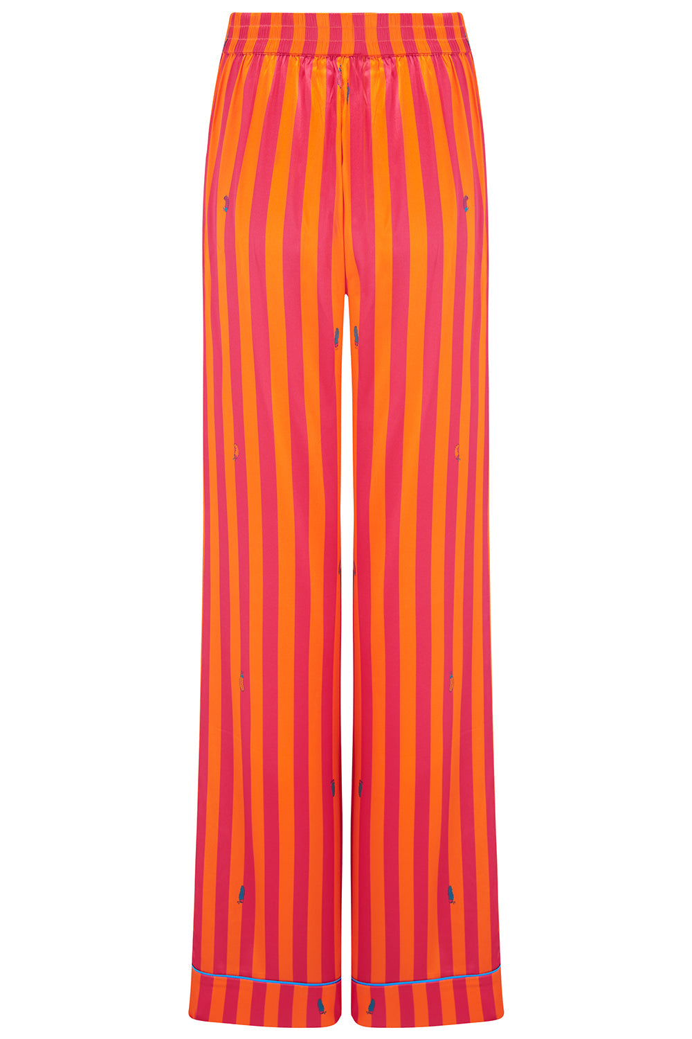 Florence Sunset Stripe Silk Trousers