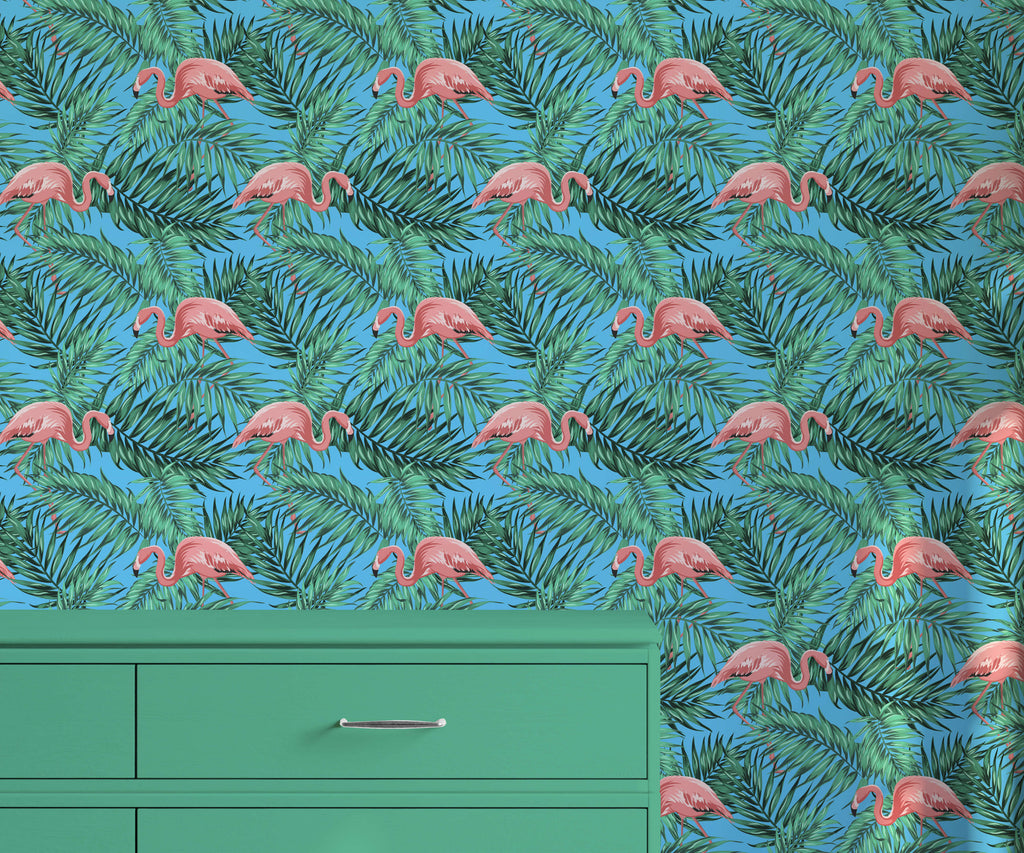 Flamingo Tropical Wallpaper