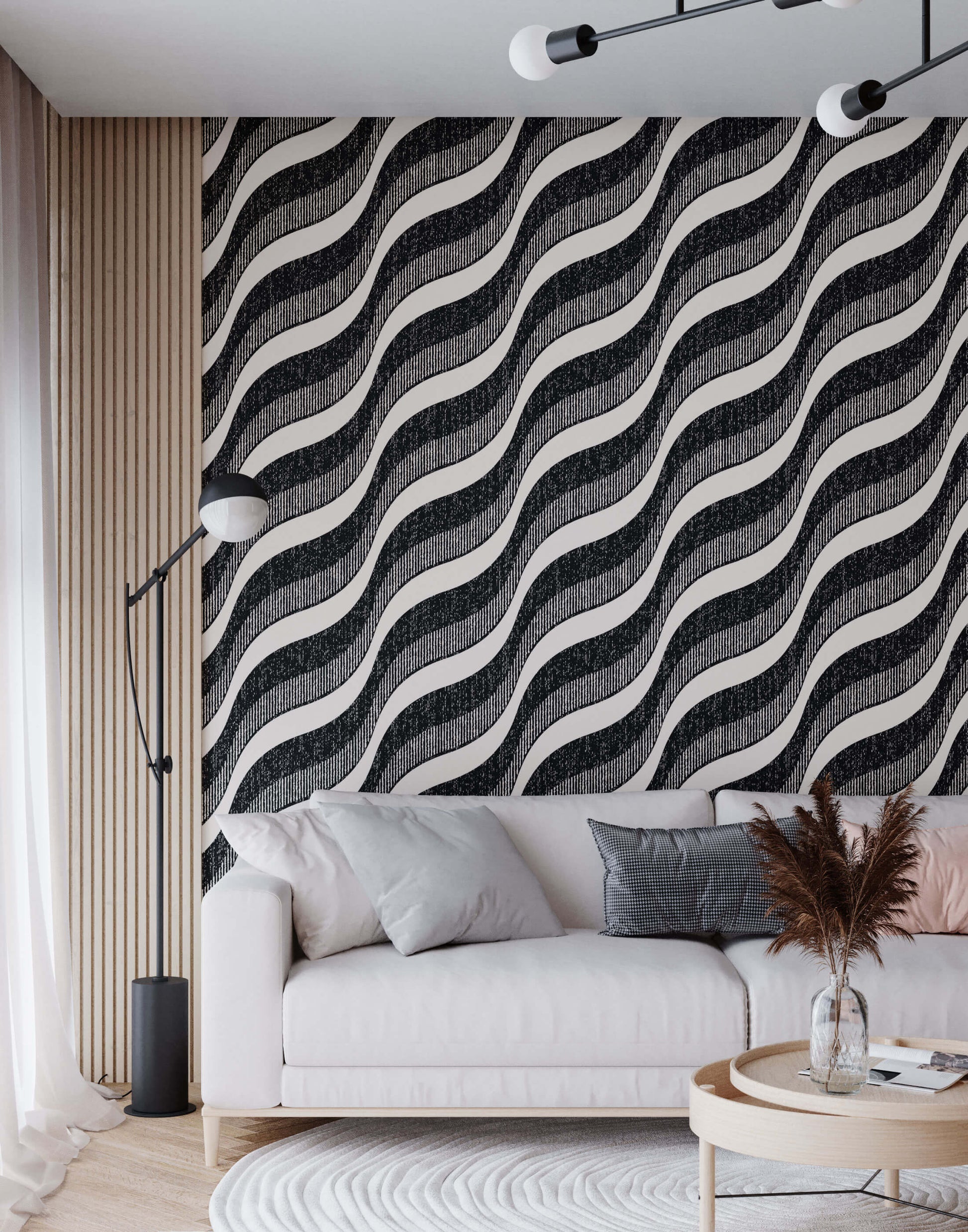 Flow Retro Wave Wallpaper