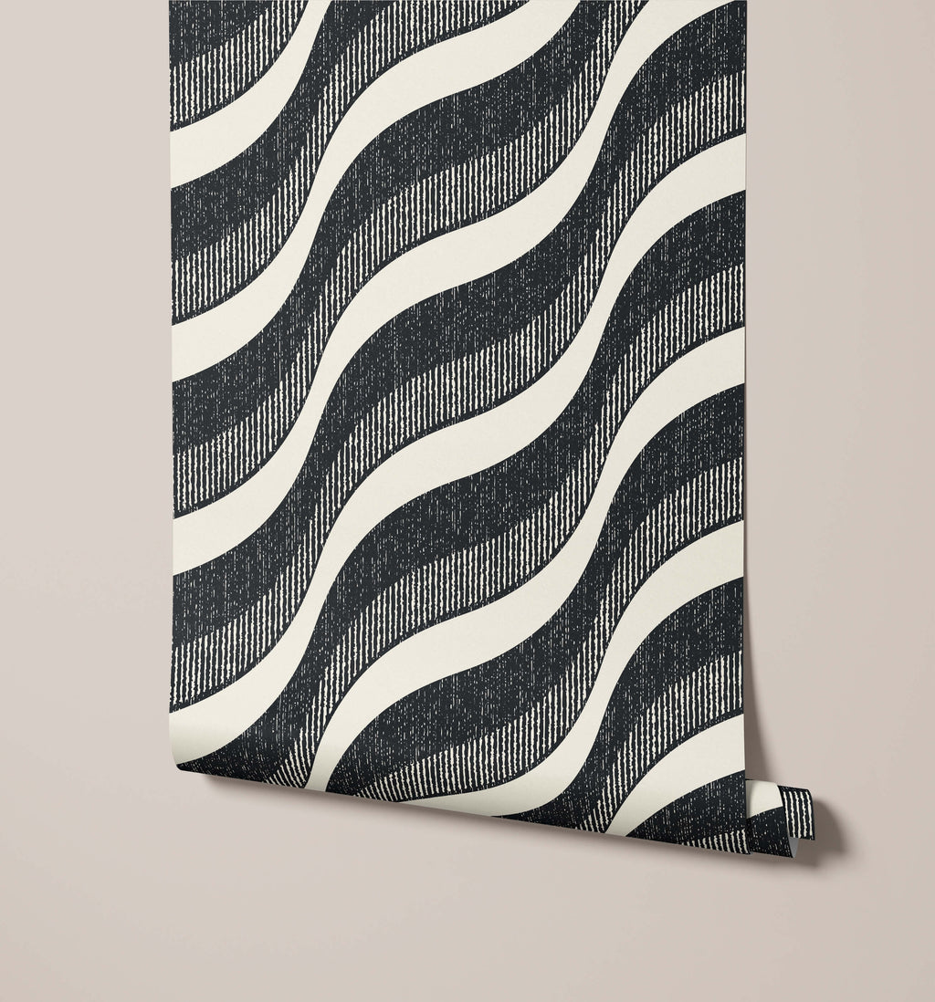 Flow Retro Wave Wallpaper