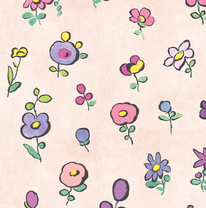 Flower Power Rainbow Wallpaper