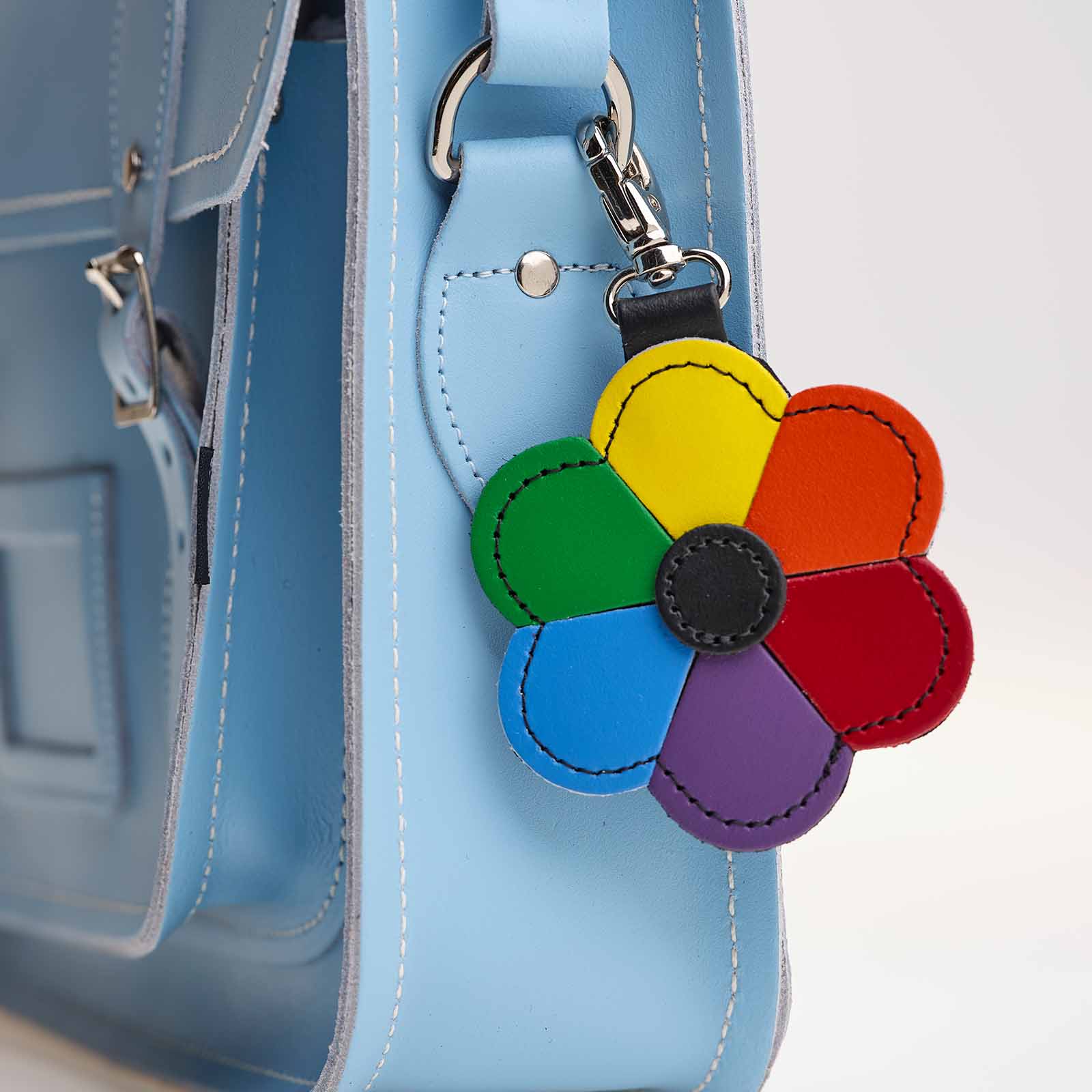 Flower Bag Charm in Pride