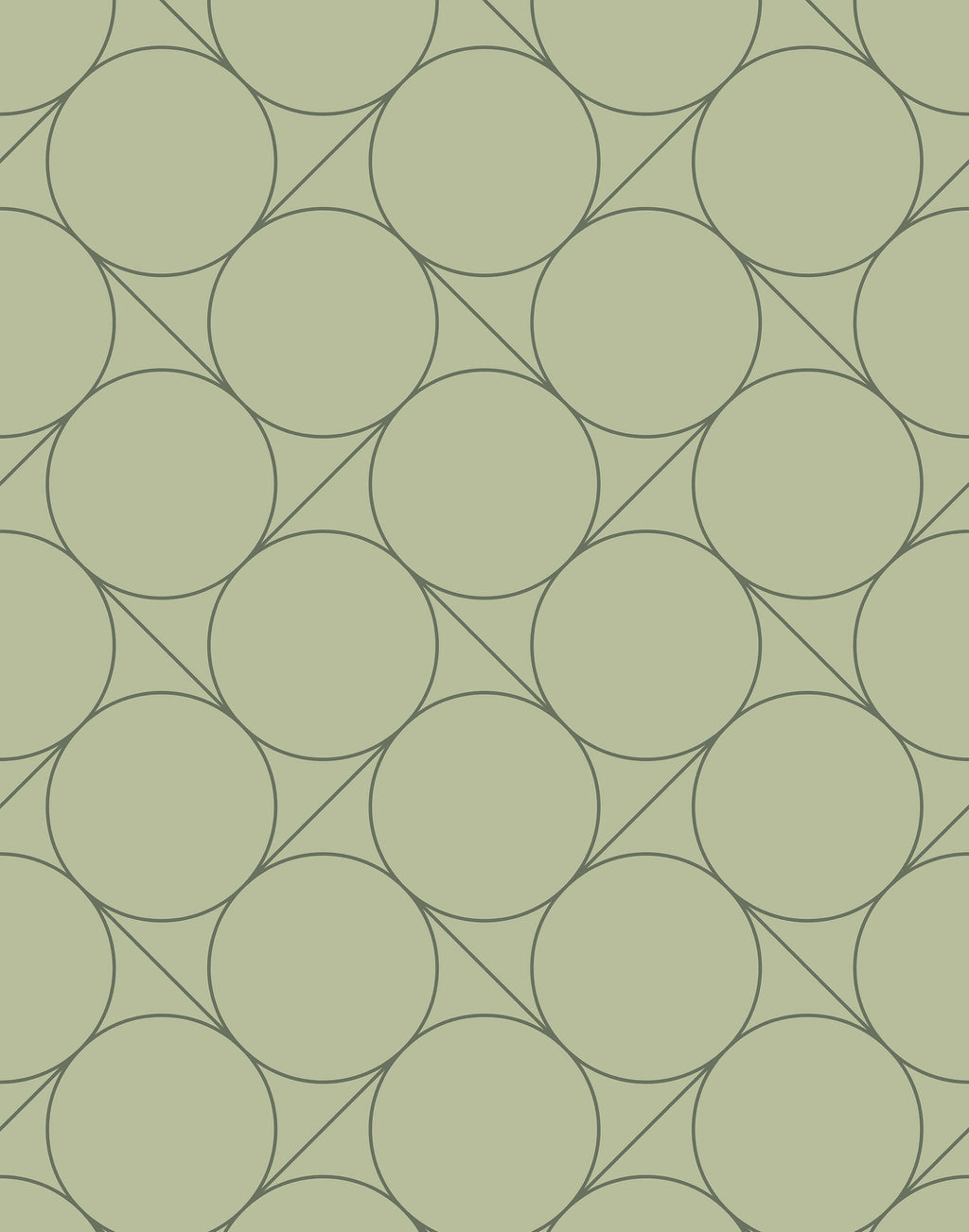 Focal Retro Circle Wallpaper