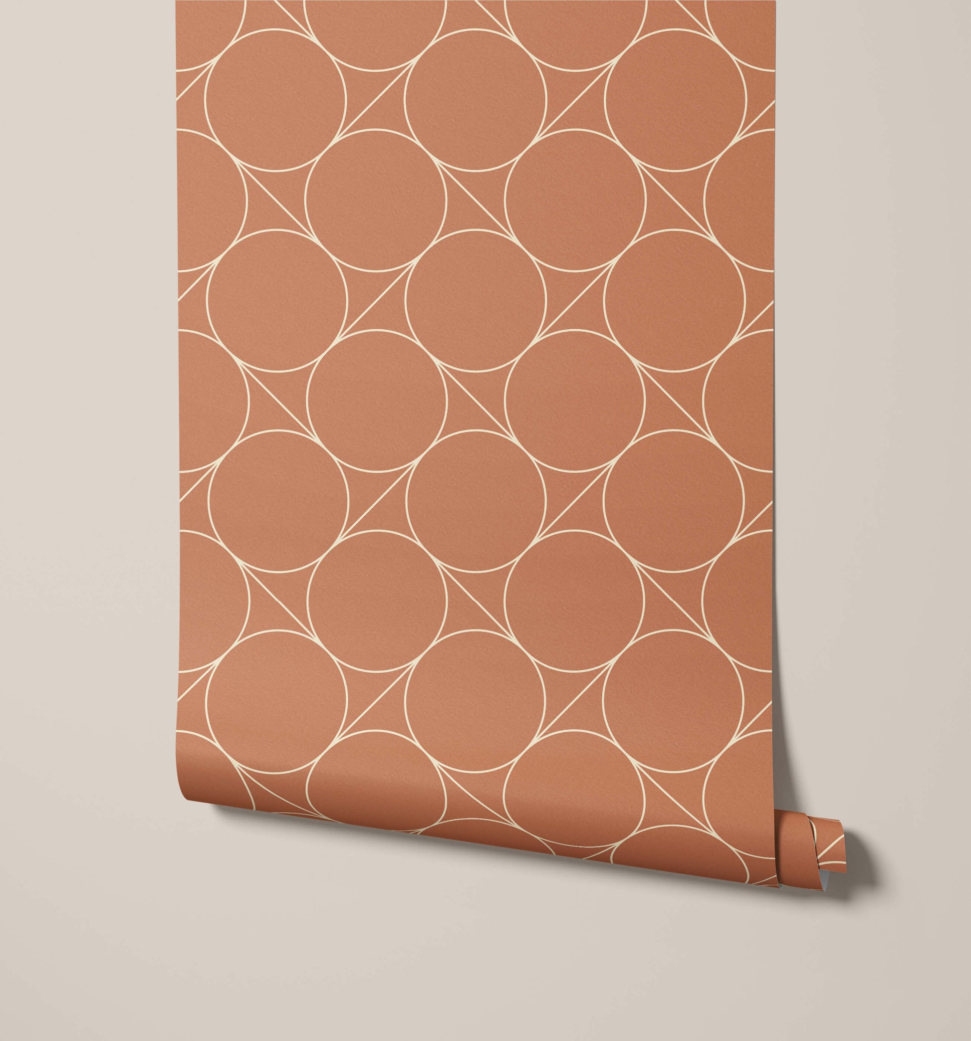 Focal Retro Circle Wallpaper