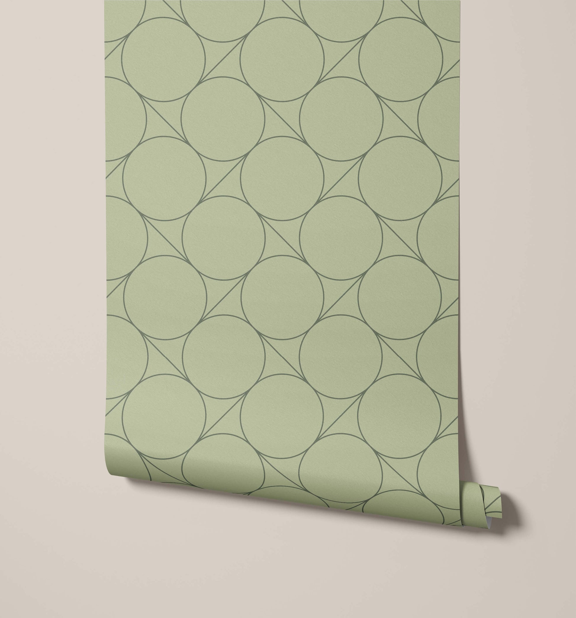 Focal Retro Circle Wallpaper