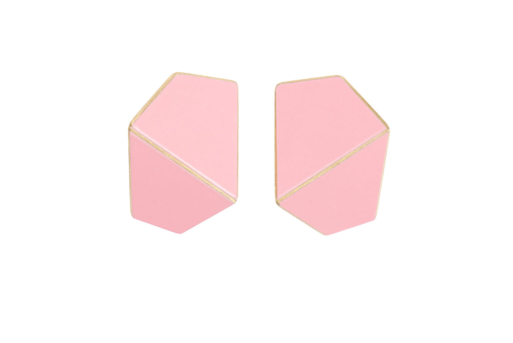 Lightweight & Durable Folded Wide Earrings – Handcrafted in Estonia by Lisa Kroeber Jewellery at www.brixbailey.com
