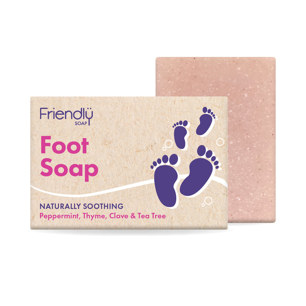 Natural Foot Soap Bar with Peppermint and Tea Tree