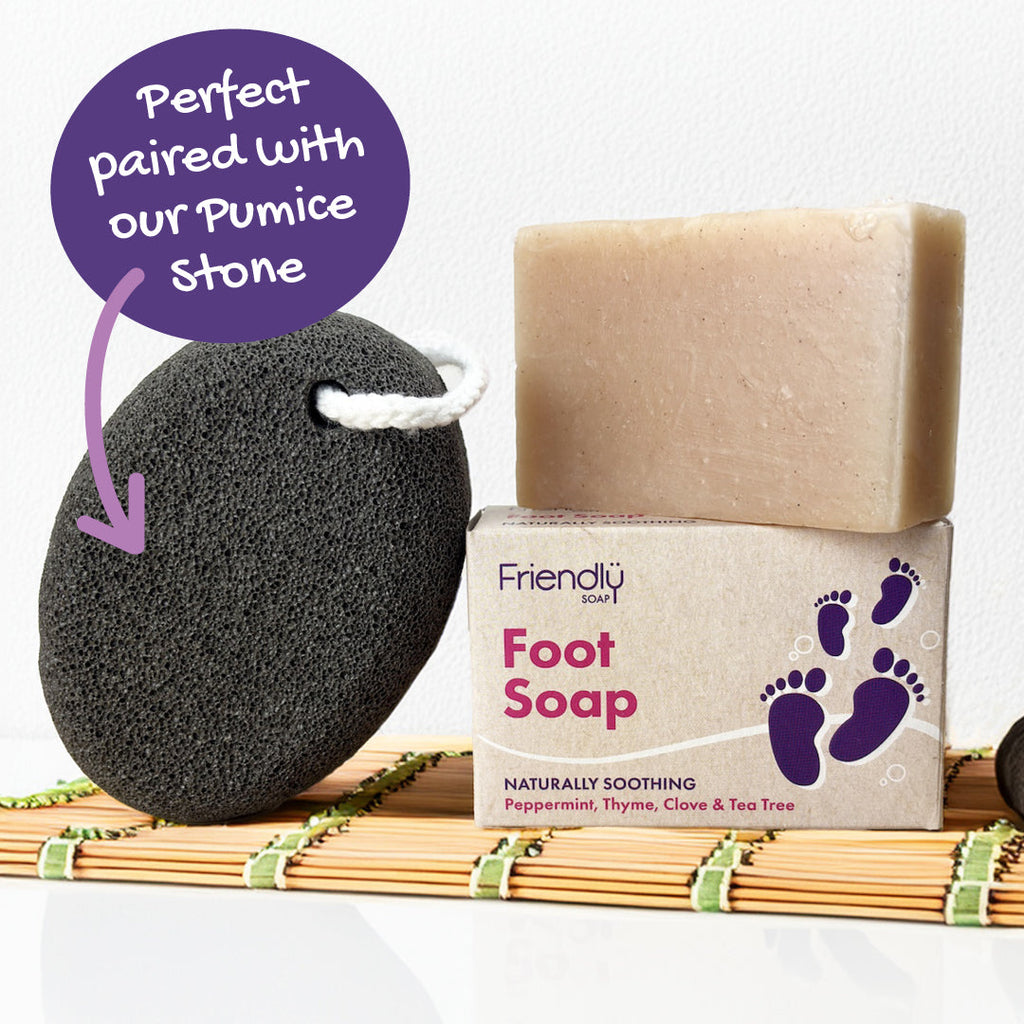 Natural Foot Soap Bar with Peppermint and Tea Tree