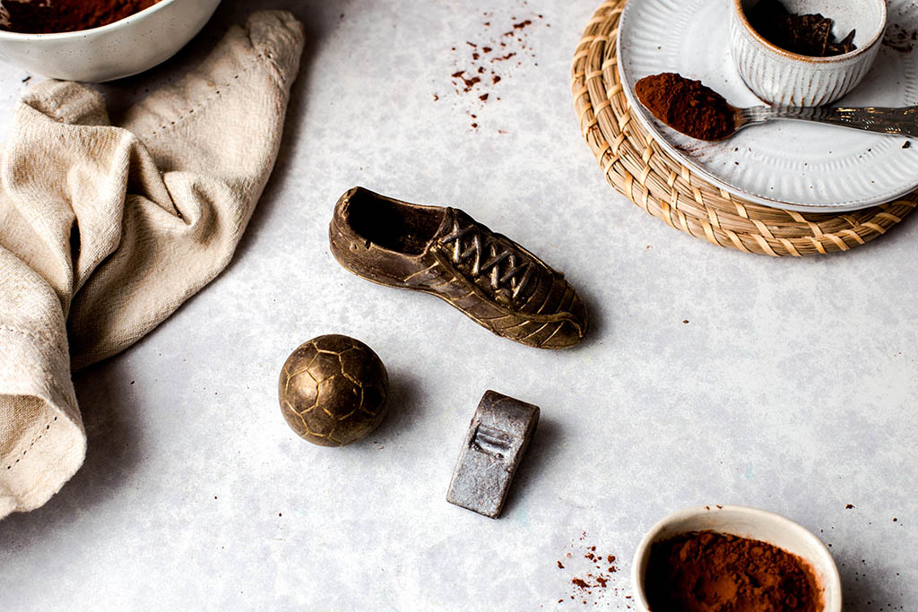 Football Boot Football and Whistle Chocolate Gift Box