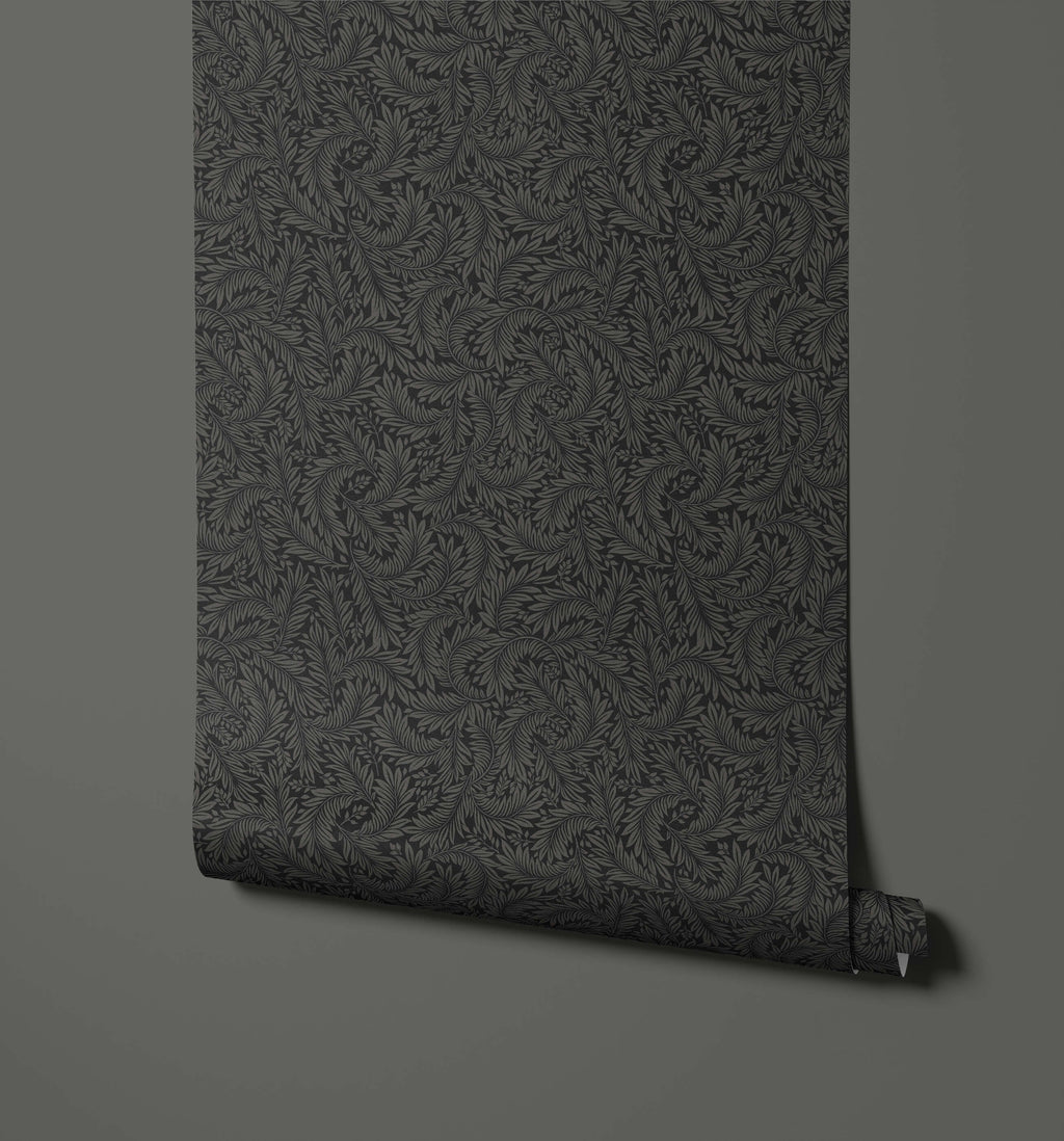 Acanthus Leaf Wallpaper