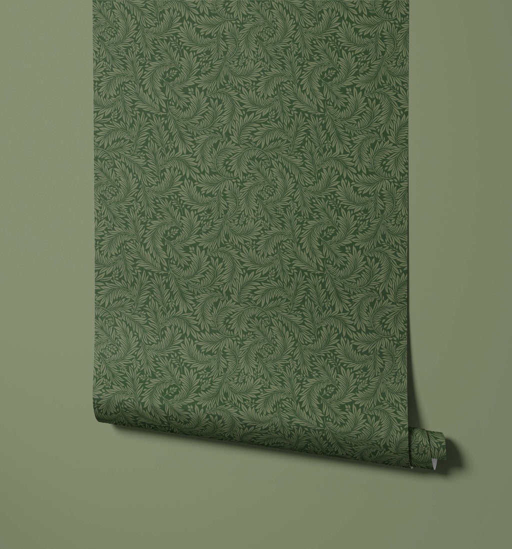 Acanthus Leaf Wallpaper