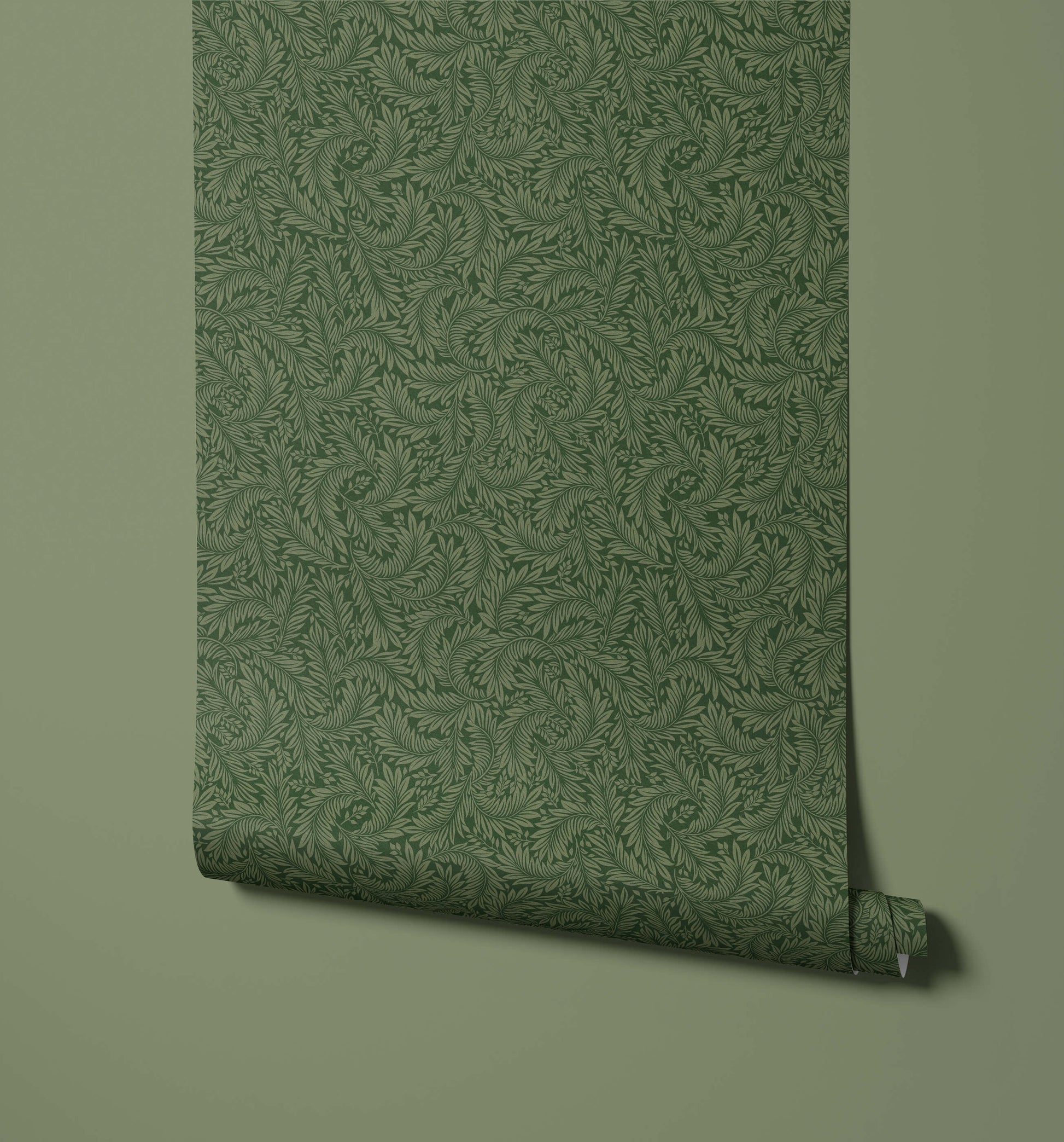 Acanthus Leaf Wallpaper