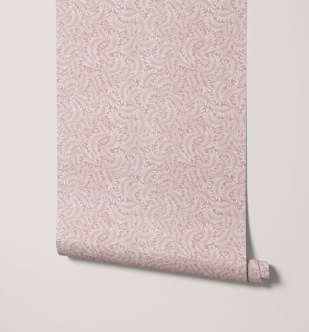 Acanthus Leaf Wallpaper