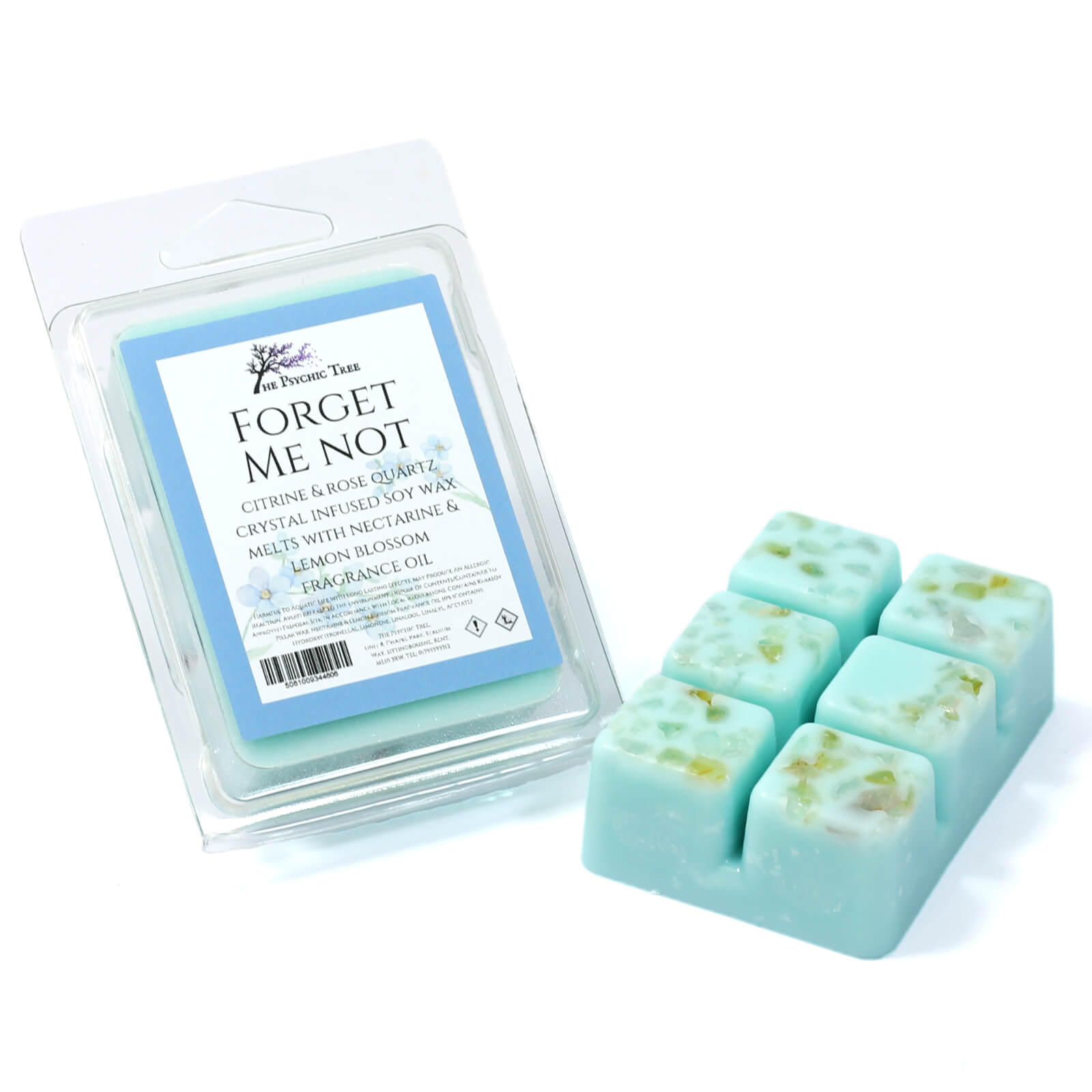 Forget Me Not Crystal Infused Scented Wax Melts