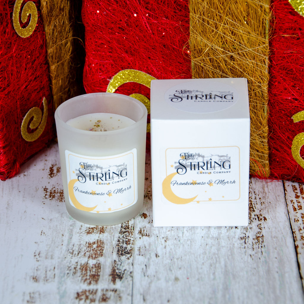 Frankincense and Myrrh Small Candle