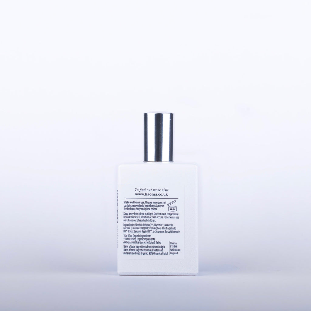 Frankincense and Myrrh Organic Eau de Parfum 50ml