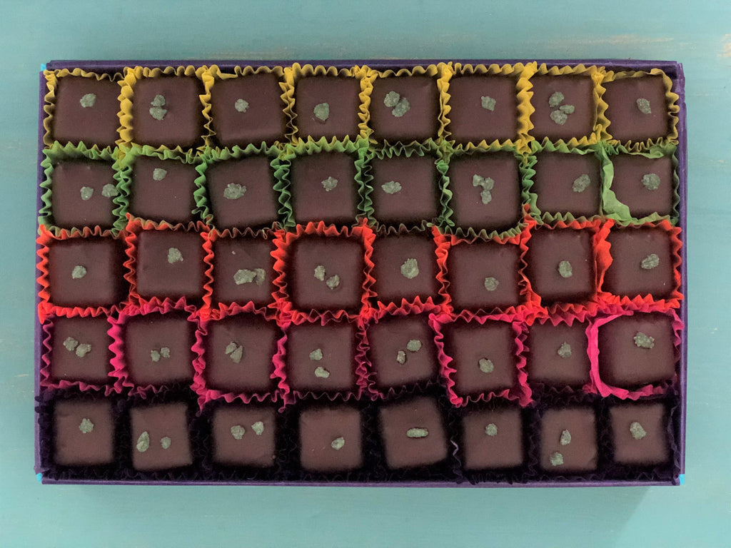 Fresh Mint Dark Chocolate Ganache