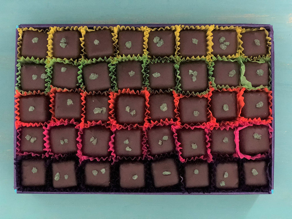 Fresh Mint Dark Chocolate Ganache