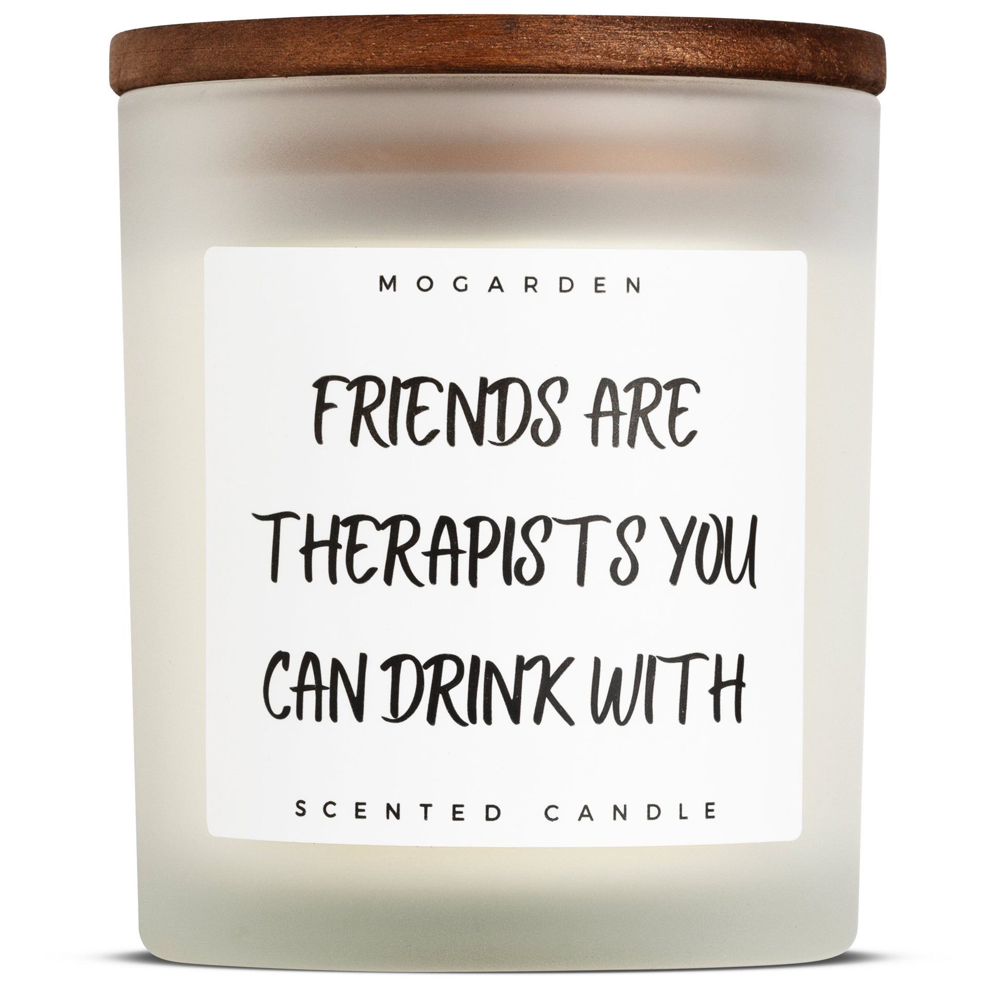 Vanilla Amber Soy Candle for Friendship Gifts 220g