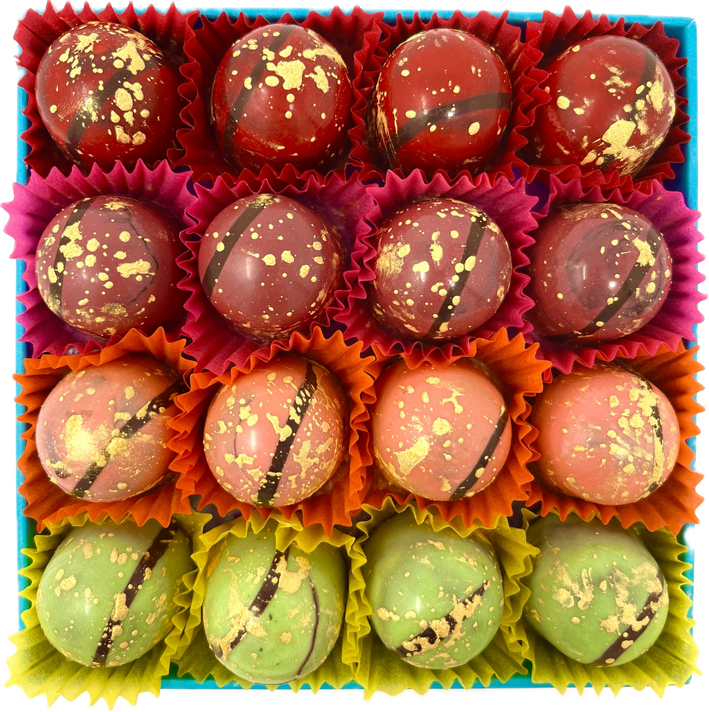 Handmade Dark Chocolate Fruity Fondant Creams