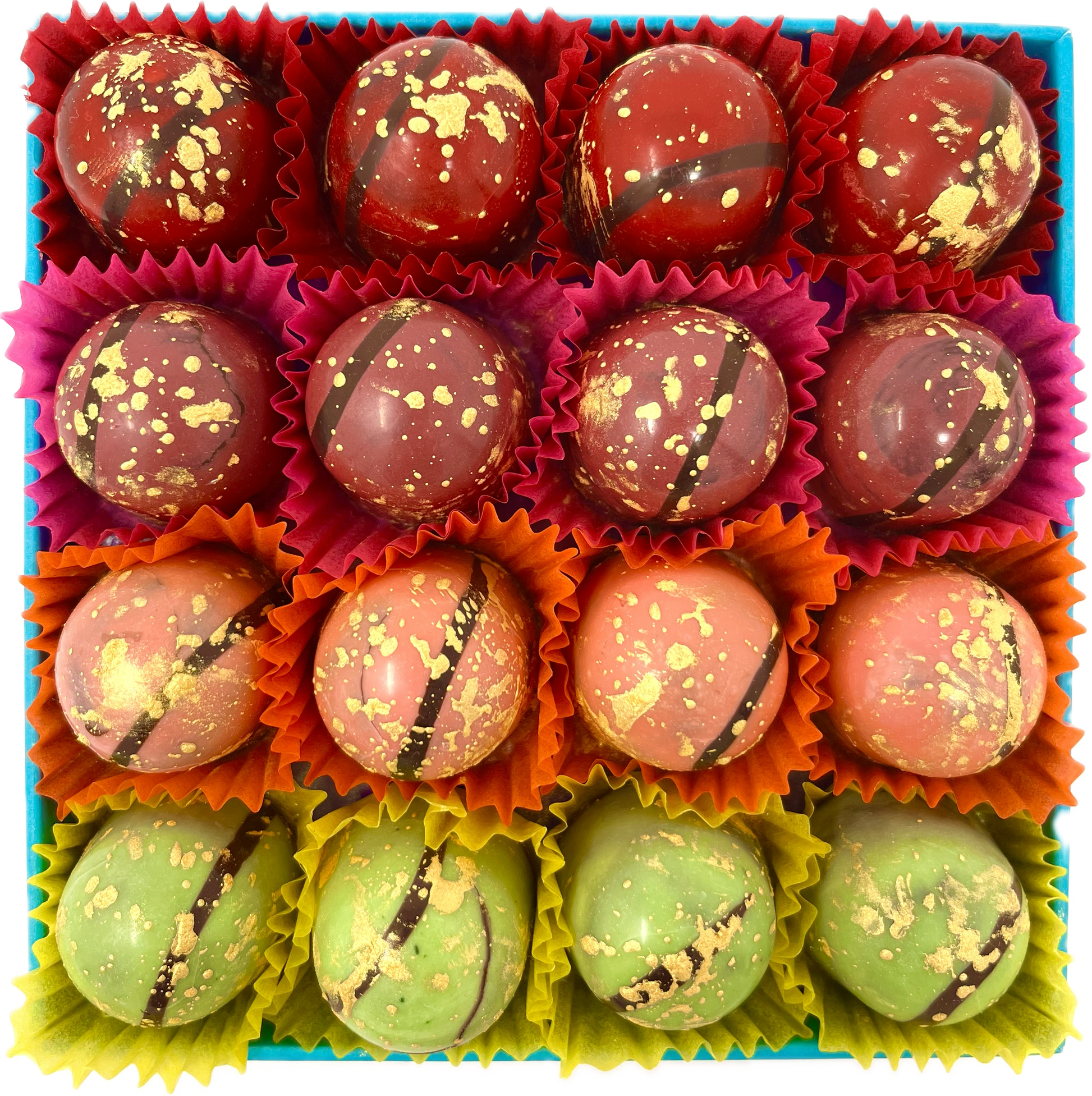 Handmade Dark Chocolate Fruity Fondant Creams