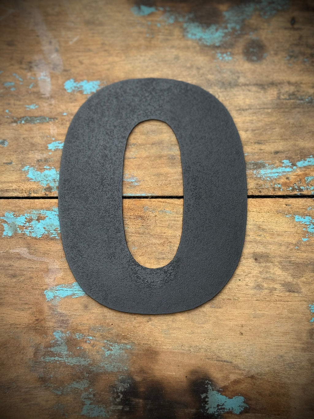 Black Metal Letters 12 inch and 5 inch Rustic Industrial Wall Decor