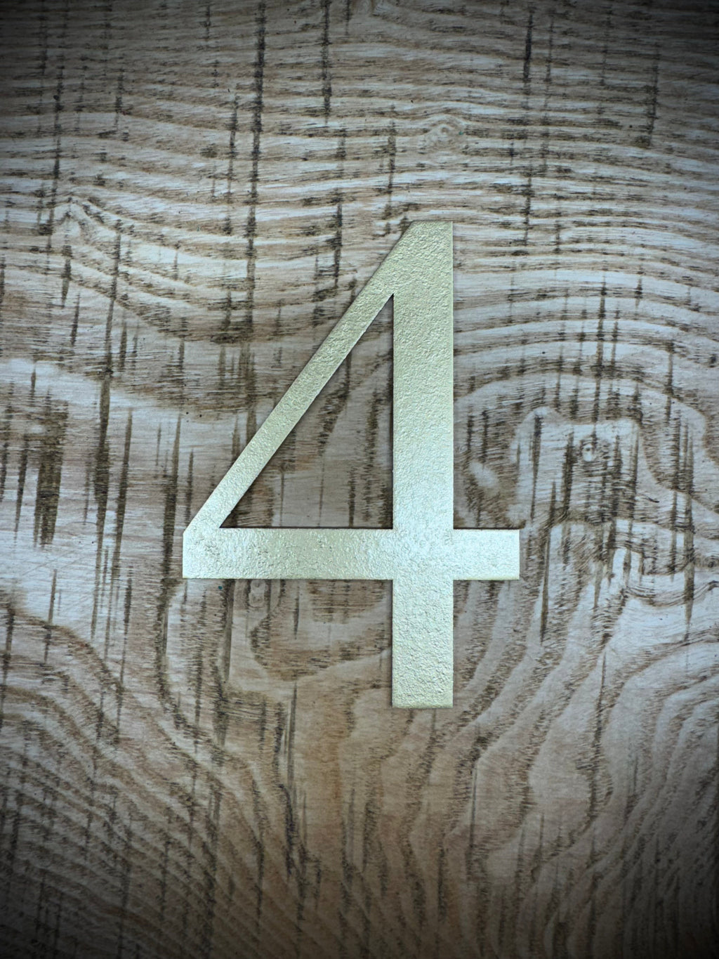 Distressed Gold Metal Letters A-Z 0-9 in 5 inch or 12 inch