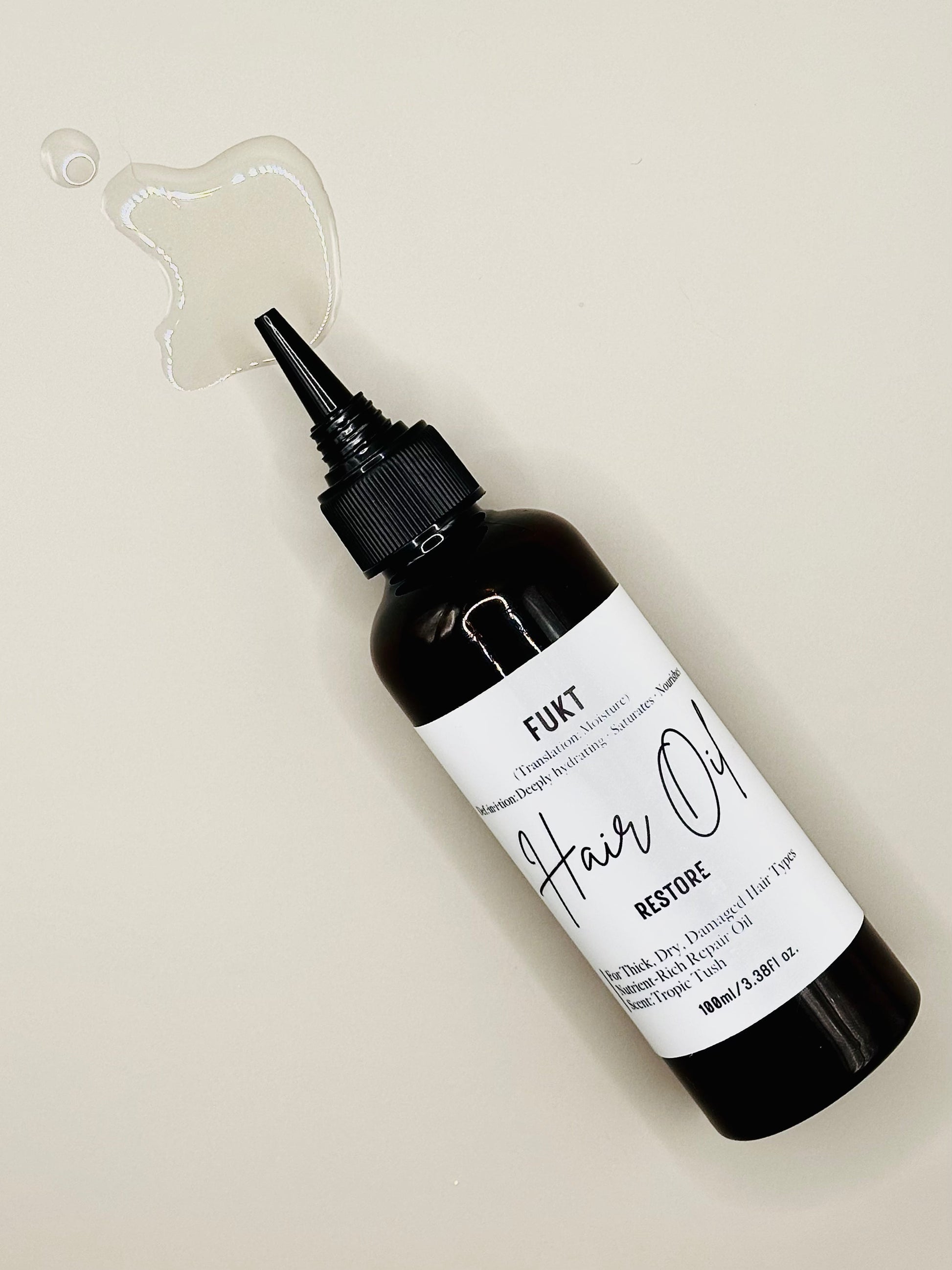 Nourishing Hair Oil for Dry, Damaged and Curly Hair