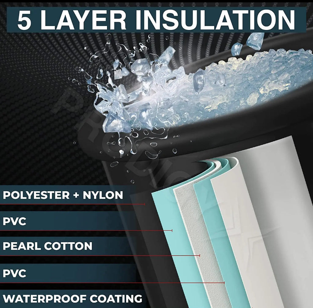 Recovery Ice Bath Cold Water Therapy Plunge Tub Round and Oval