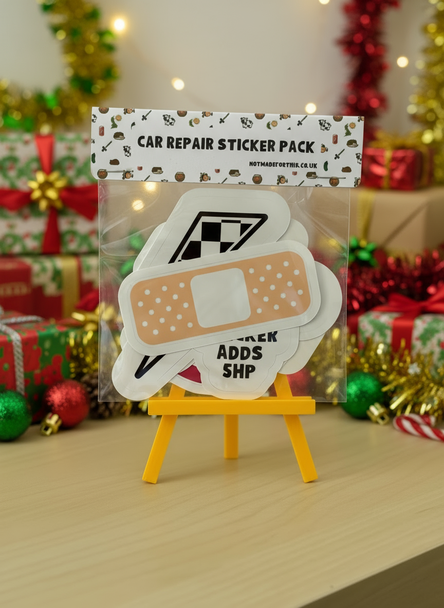 Car Repair Sticker Pack