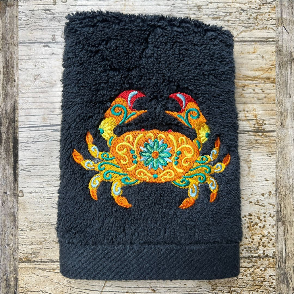 Funky Crab Face Cloth