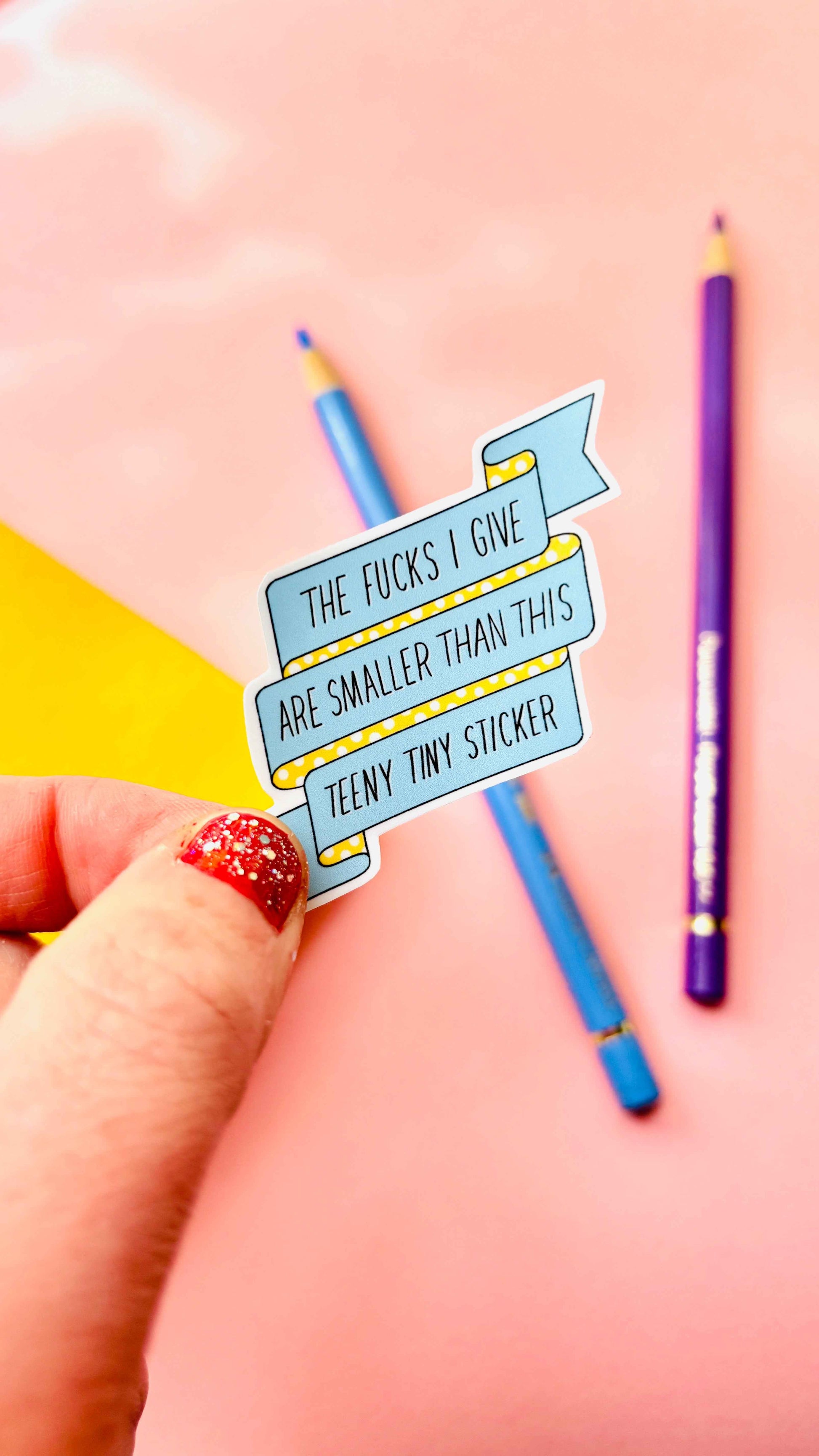 Funny Vinyl Sticker Handmade Swearing Waterproof Decal