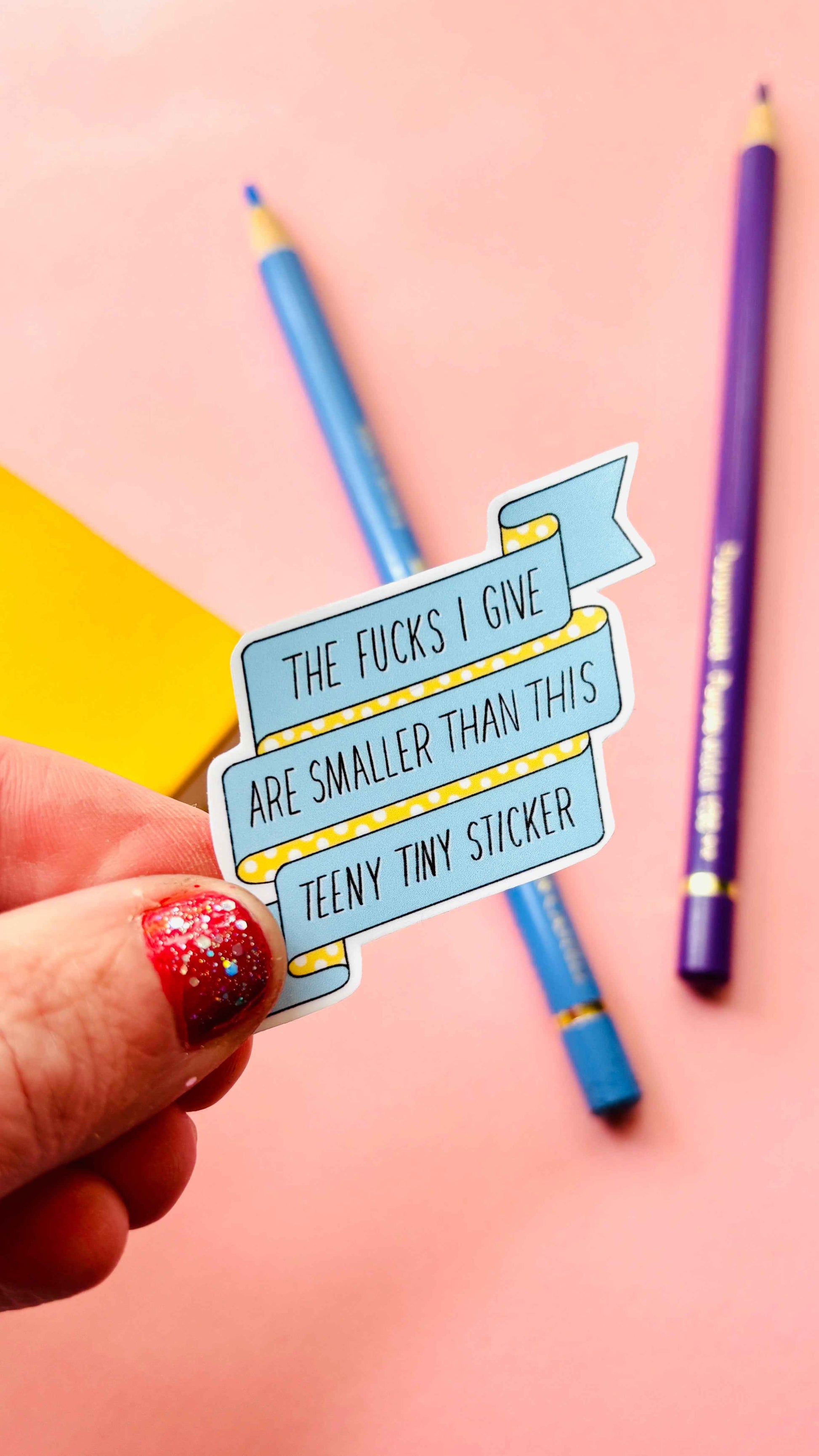 Funny Vinyl Sticker Handmade Swearing Waterproof Decal