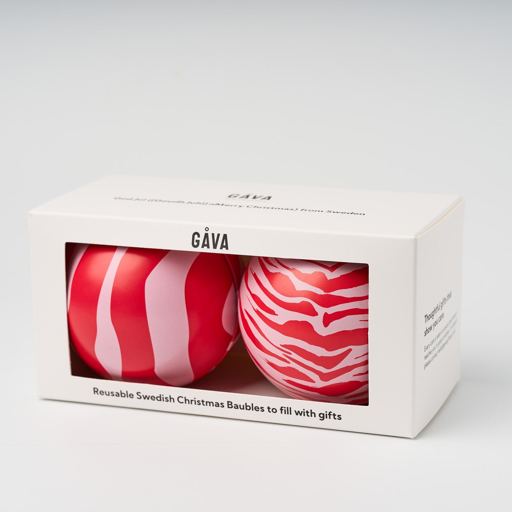 Lucia and Julia Christmas Baubles Swedish Design Duo