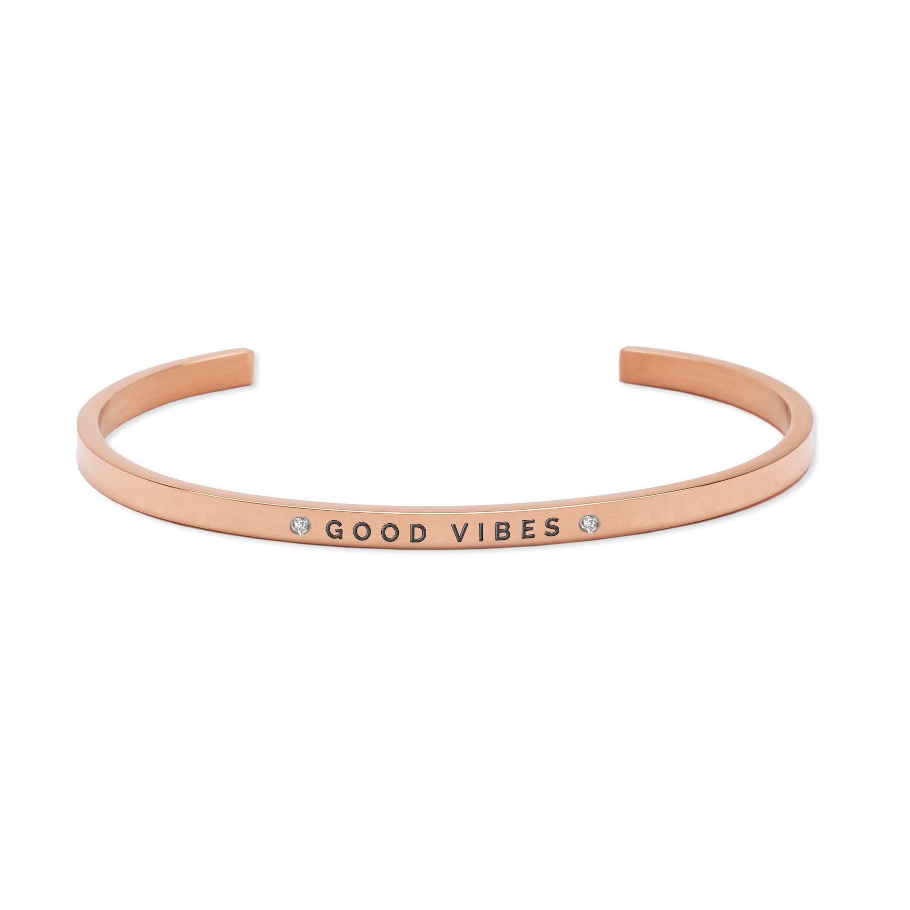 Embrace Every Moment with the OLLA Good Vibes Bracelet - Elegant & Inspirational by Olla at www.brixbailey.com