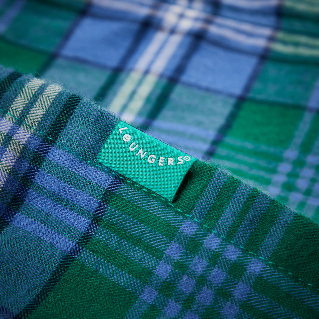 Women Green Sea Turtle Loungers in Organic Cotton