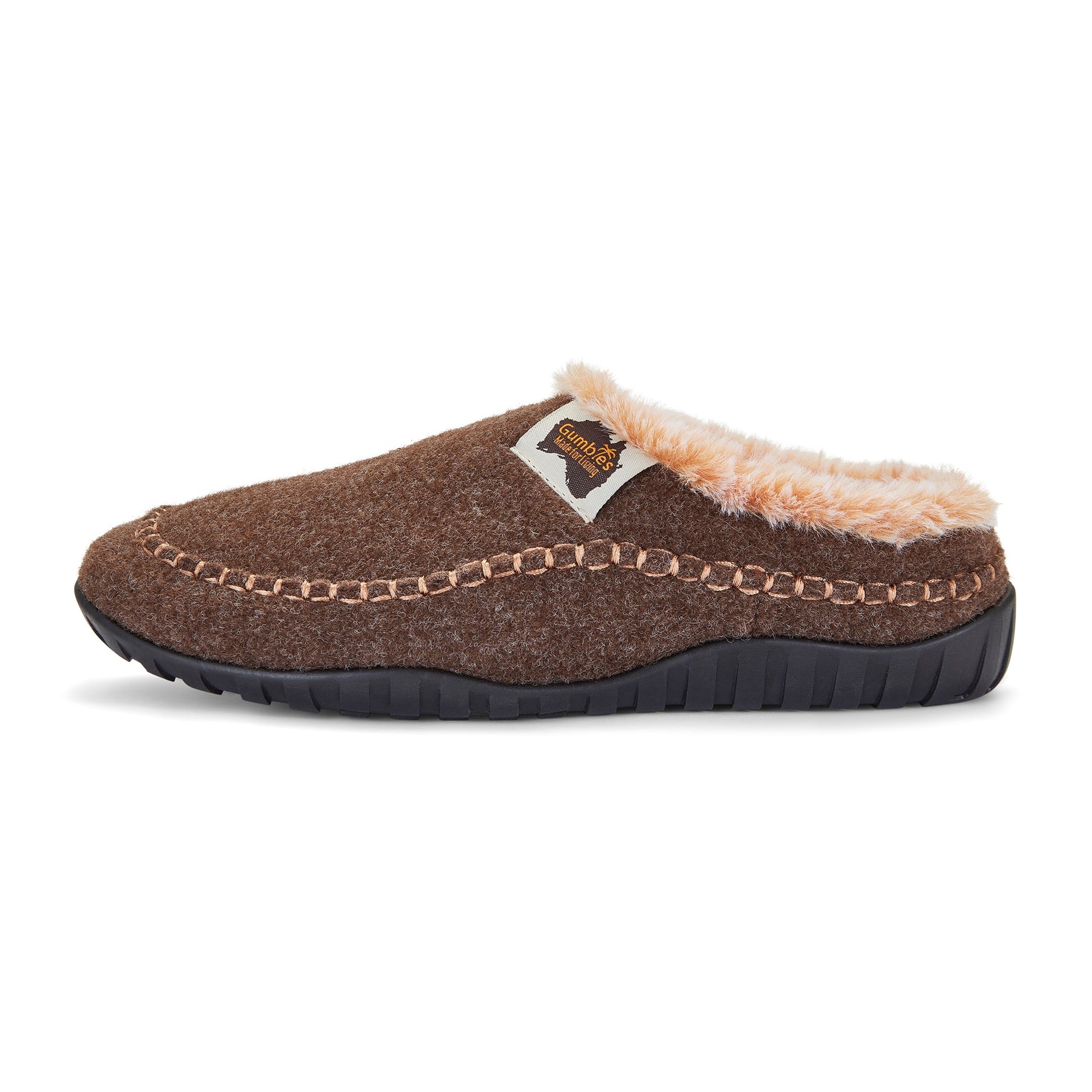 Ossa Low Women's Slipper in Chocolate and Cream