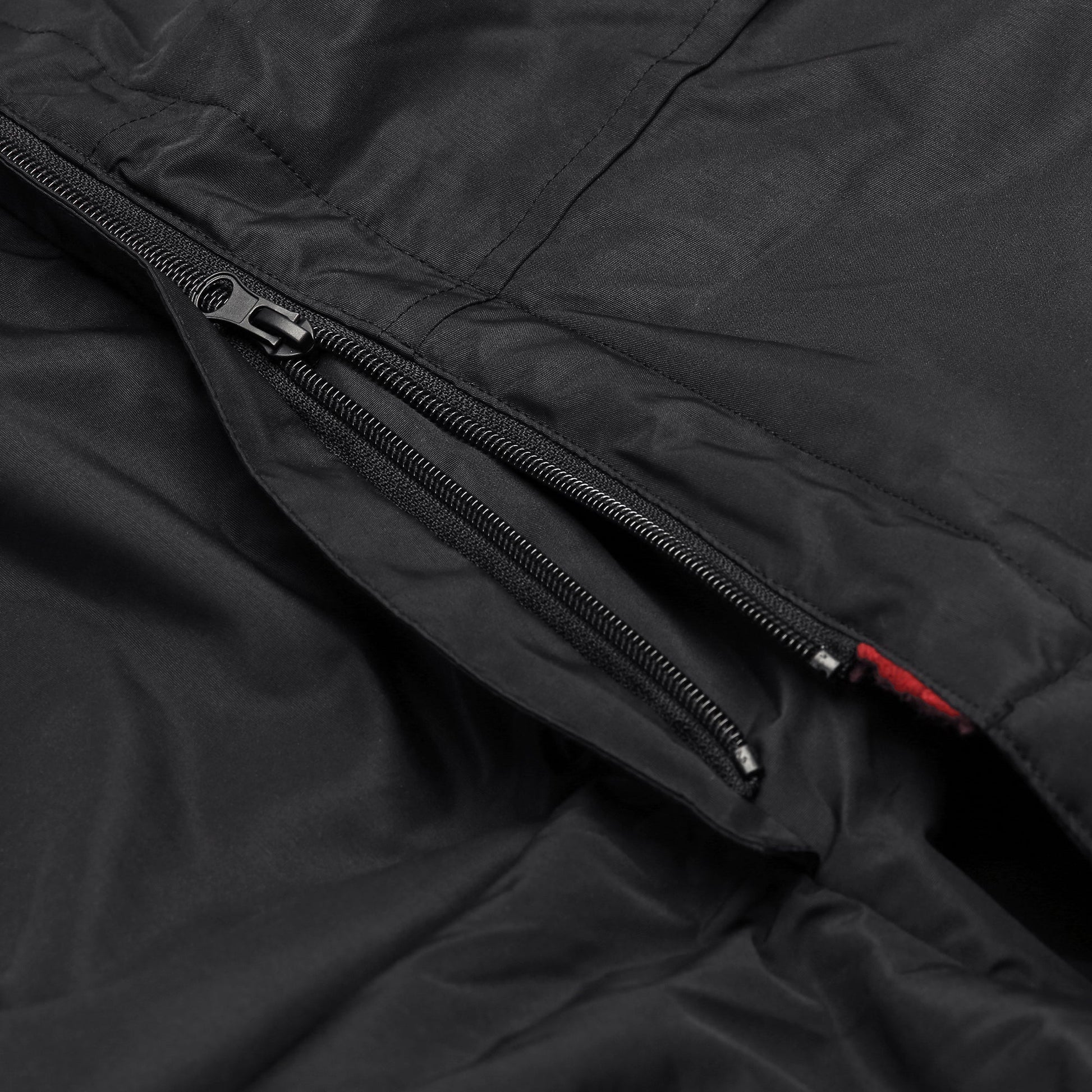 Sports Cape Black and Burgundy