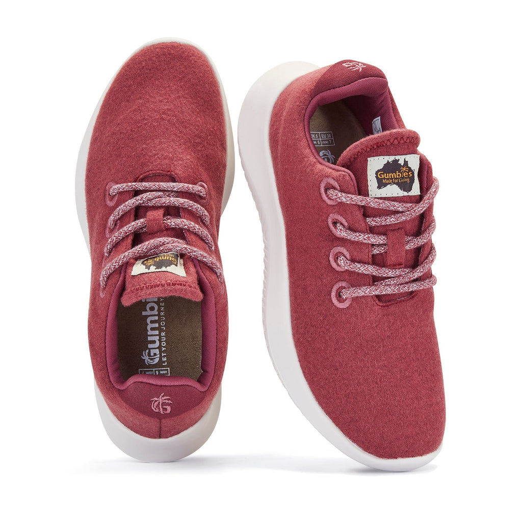 Women's Sneakers in Berry