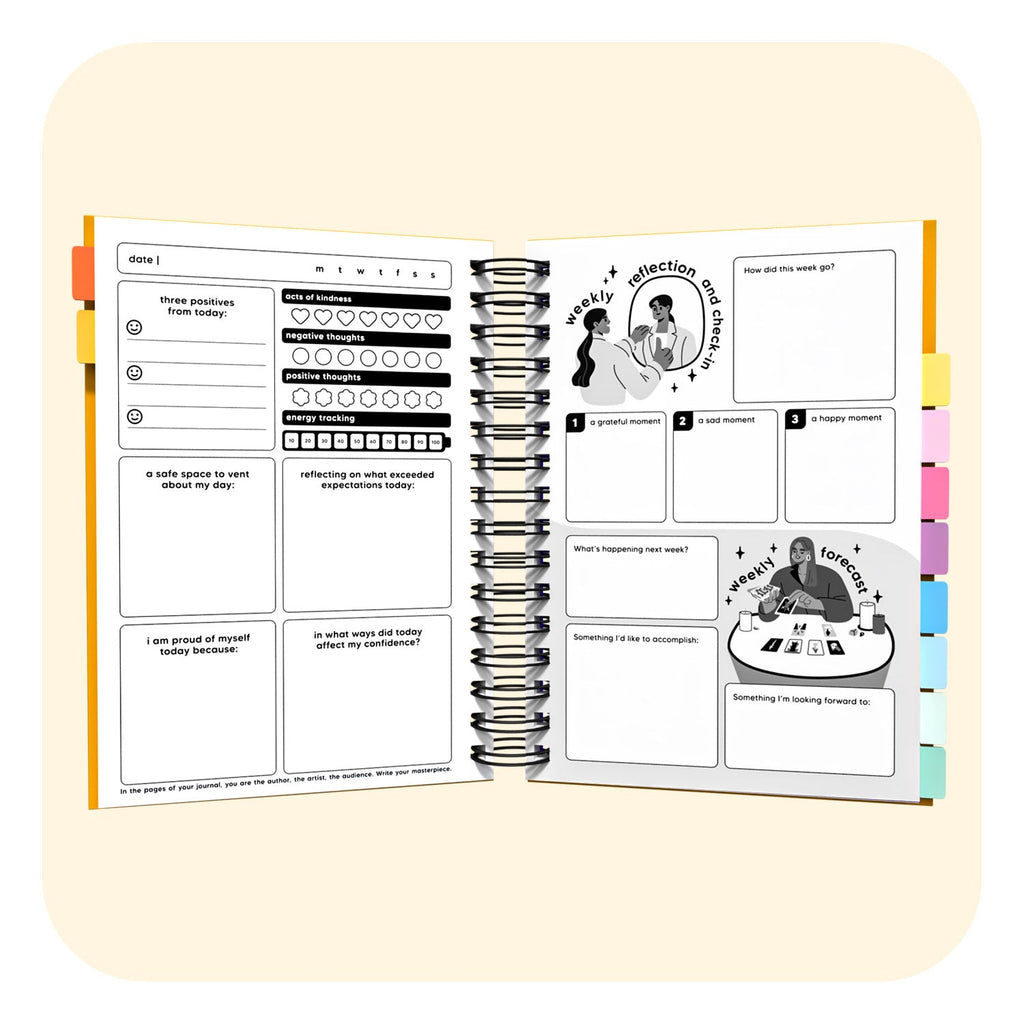 Confidence Spiral Journal A5 Hardback Notebook