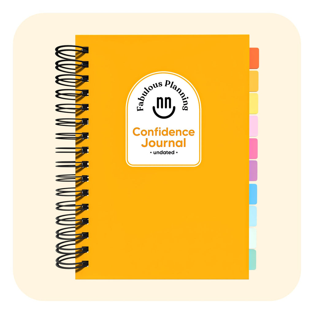Confidence Spiral Journal A5 Hardback Notebook