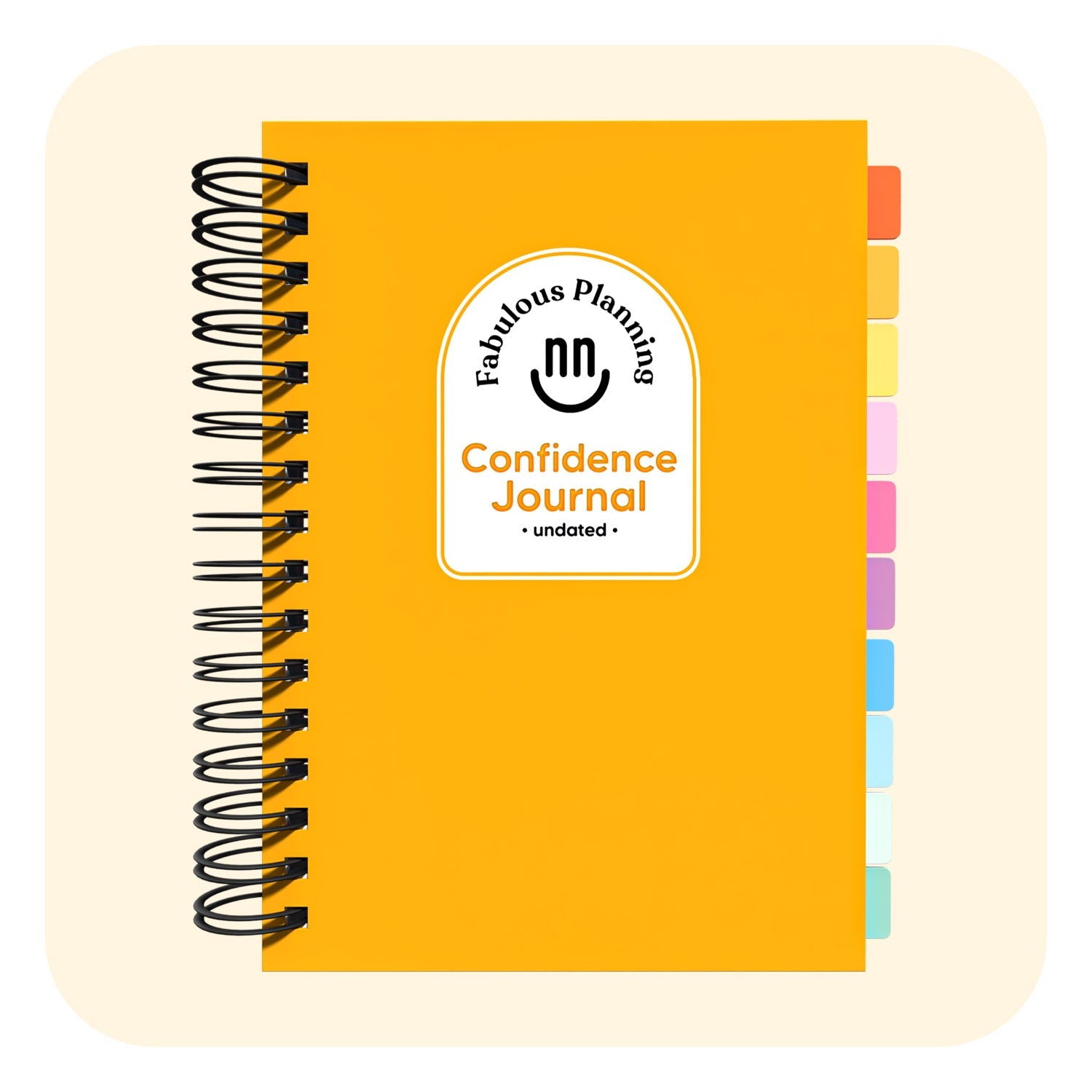 Confidence Spiral Journal A5 Hardback Notebook