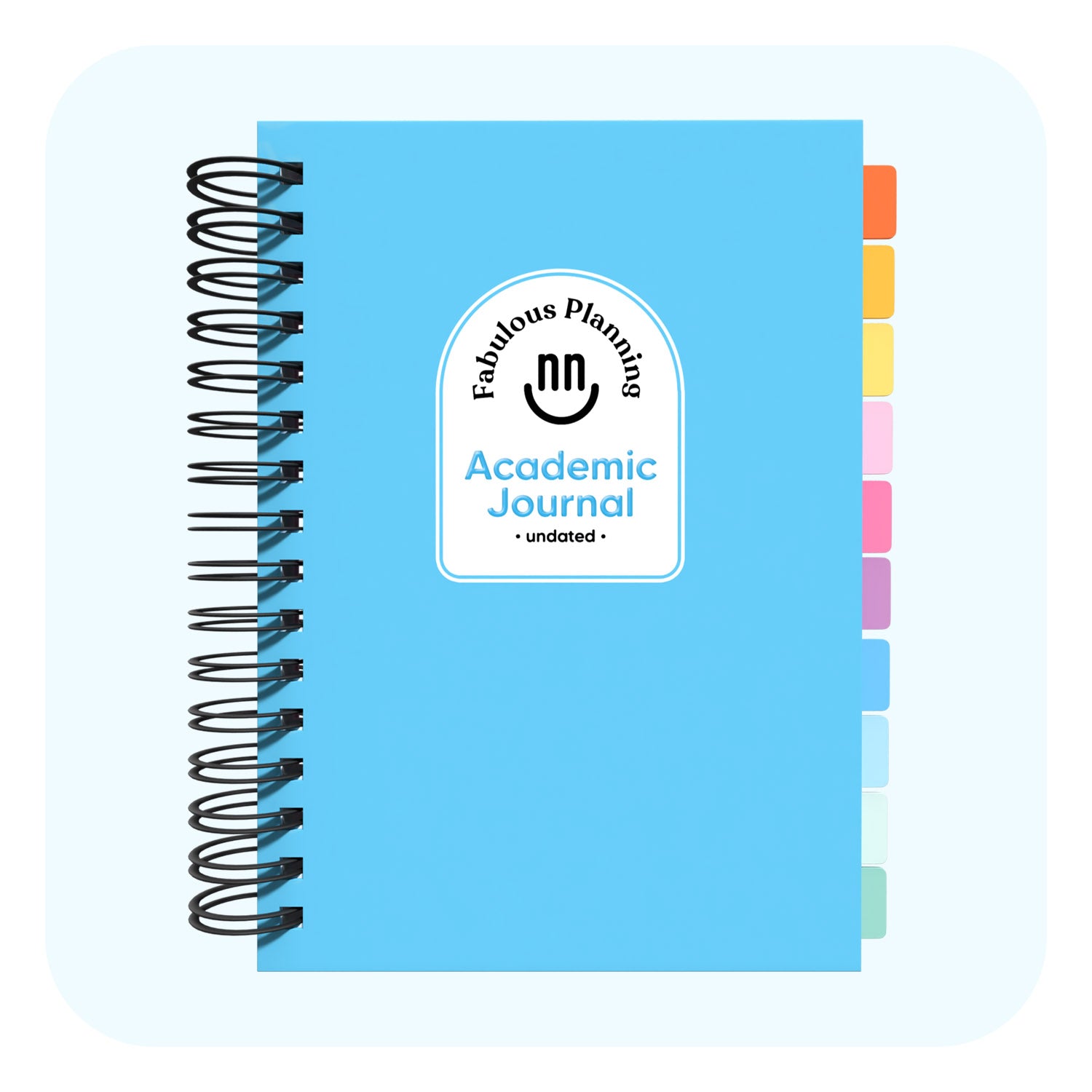 Undated Academic Spiral Journal A5
