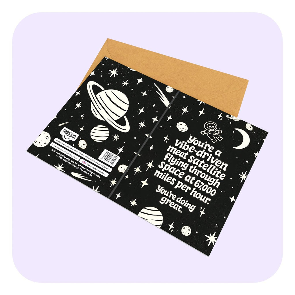 A6 Greeting Card Vibe Satellite