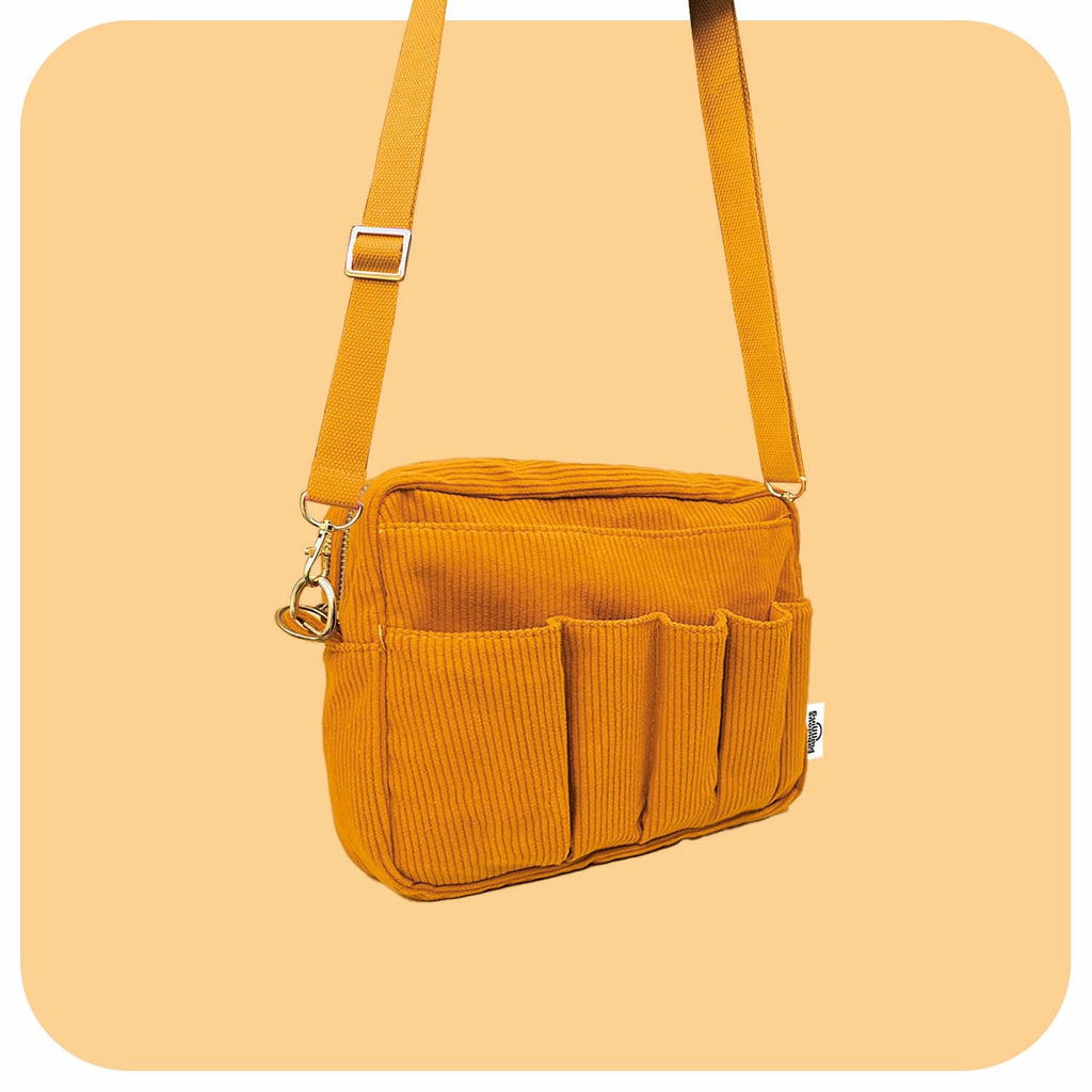 Bits and Bobs Bag in Autumn Corduroy