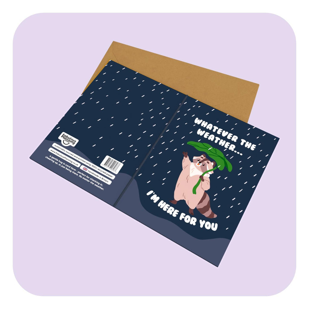 A6 Greeting Card I'm Here For You